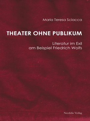 cover image of Theater ohne Publikum